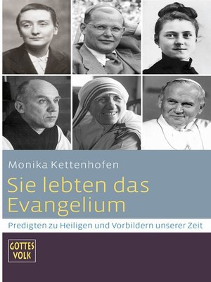 cover image of Sie lebten das Evangelium